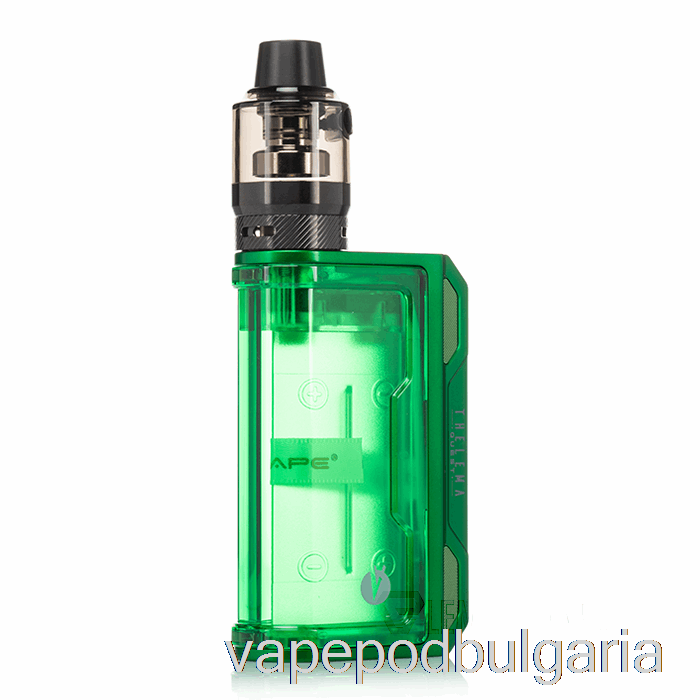 Vape Течности Lost Vape Thelema Quest 200w стартов комплект изумрудено зелено / прозрачно